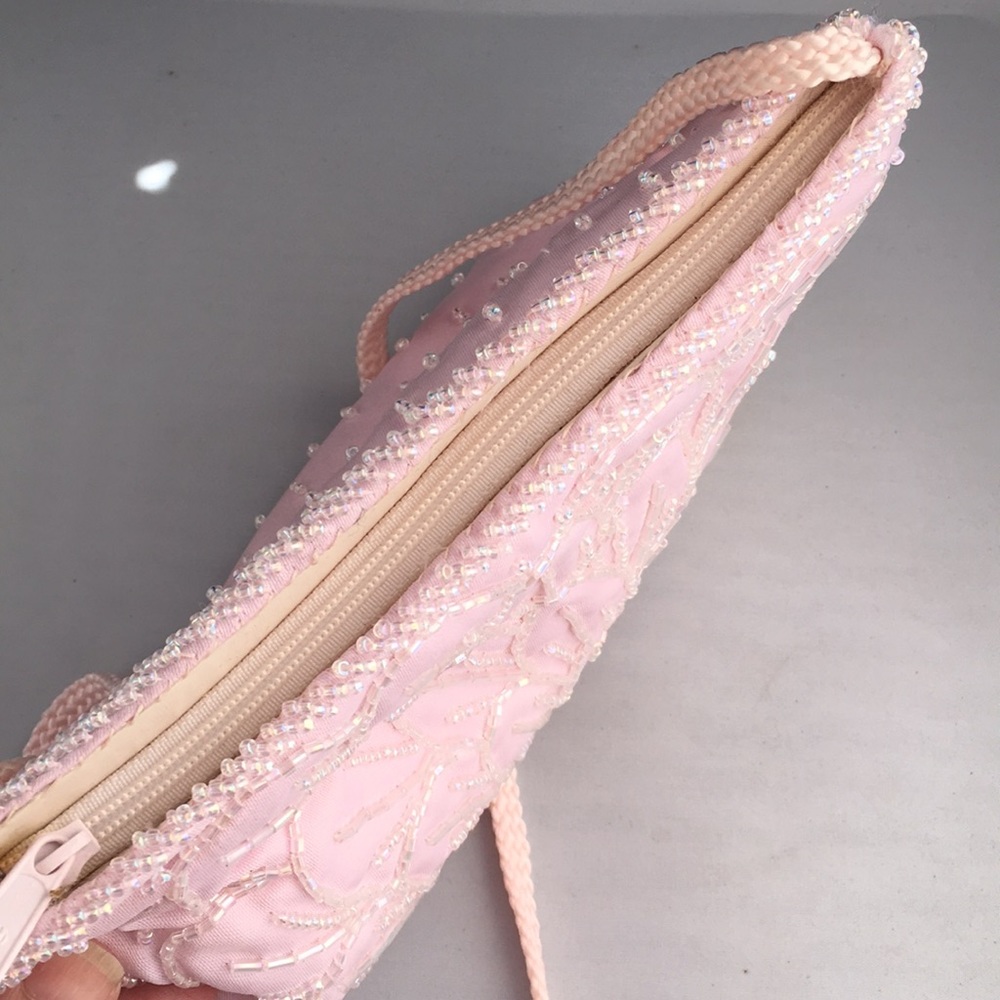 🚫Sold🚫La Regale Hand Beaded Pink Bag - Picture 3 of 8